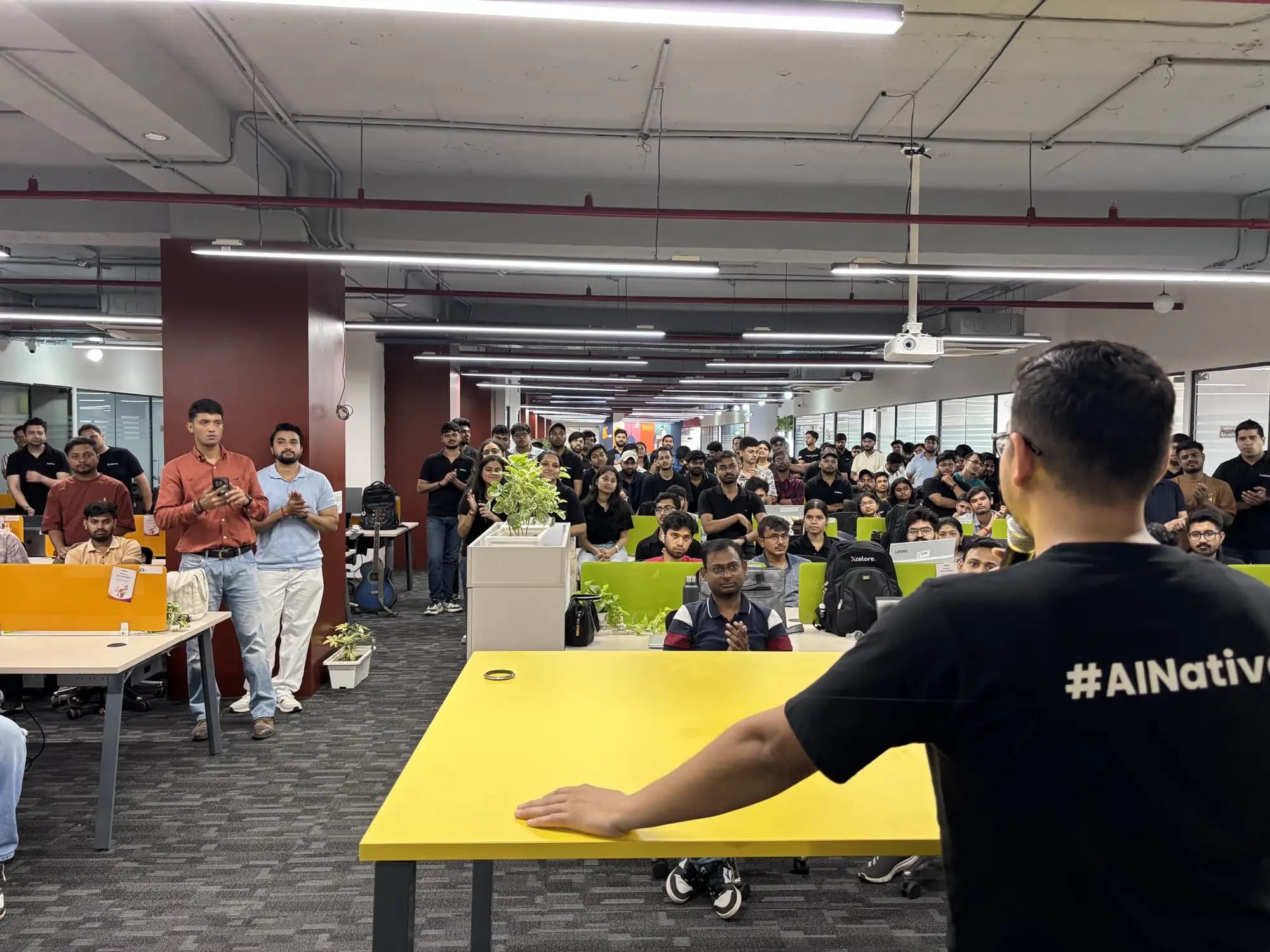 The Xcelore team at a company gathering