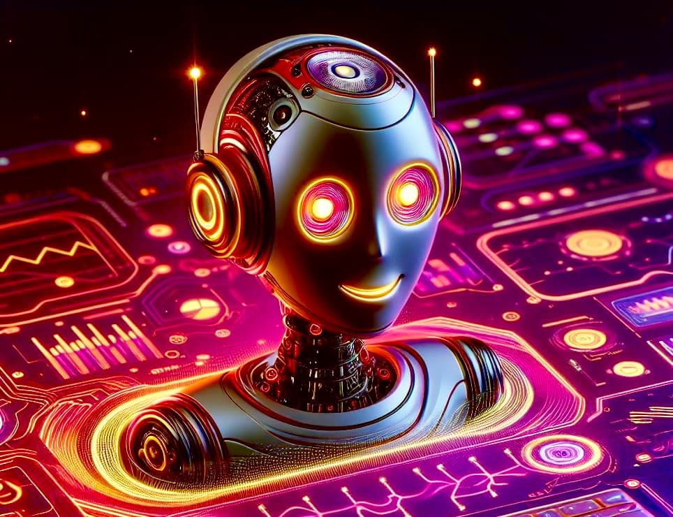 AI-enabled virtual assistant chatbot image