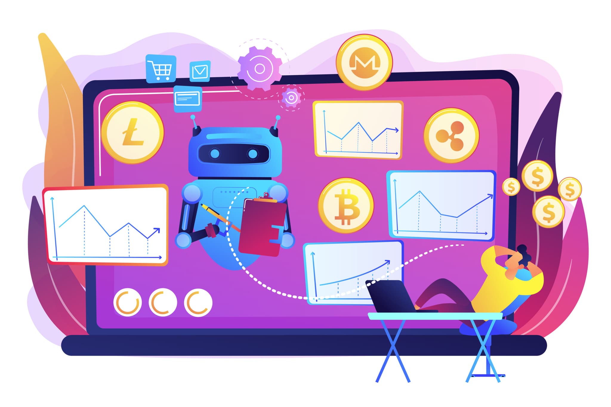 Blog representational image about AI in finance